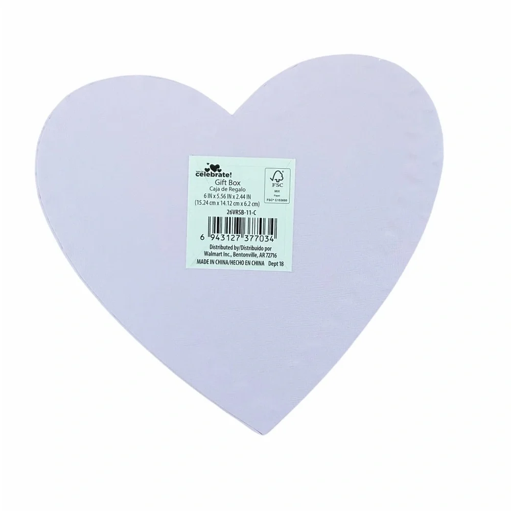 Lilac Heart‎ Gift Box - 